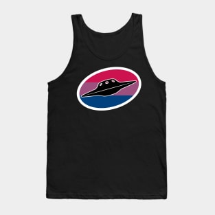 Bisexual UFO Cryptid Pride Tank Top